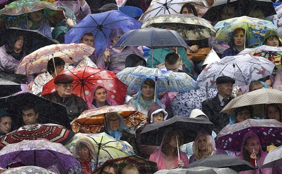 Moskva: Cảnh báo mưa và  gió mạnh trong 3 ngày