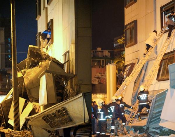 Hơn 200 ca thương vong sau trận động đất tại Đài Loan