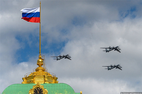 Không quân Nga tổng duyệt chuẩn bị cho Ngày Chiến thắng