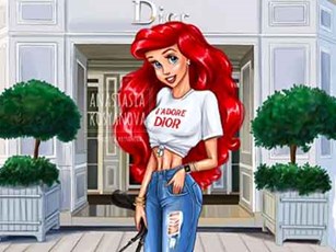 Khi các nàng công chúa Disney diện theo mốt