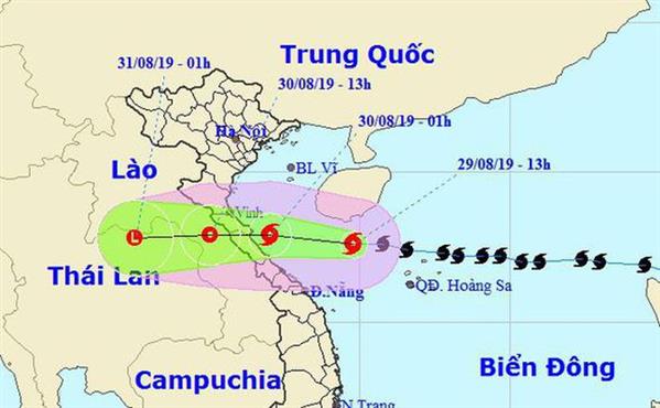 Ngày mai bão số 4 đổ bộ Nghệ An - Quảng Bình, cả nước mưa to