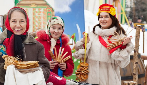 Thủ đô Moskva và ngoại ô bắt đầu Hội tiễn mùa Đông