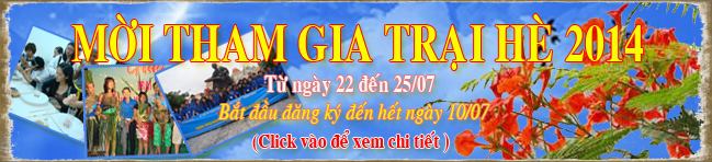 Thông báo về Trại hè thanh thiều niên kiều bào và tuổi trẻ TP. Hồ Chí Minh 2014