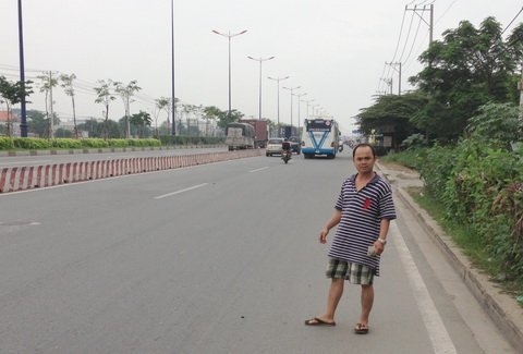 TP.HCM: Cảnh sát giao thông bị cướp xe SH