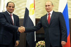 Nga và Ai Cập nhất trí tăng cường hợp tác trong nhiều lĩnh vực
