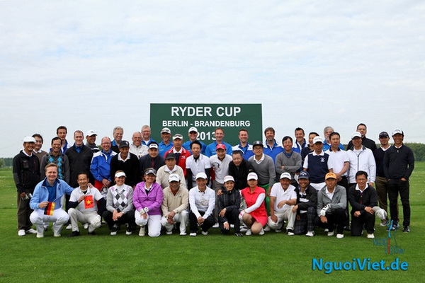 Đội Việt Nam đoạt nhiều Cúp tại giải Golf hữu nghị Việt - Đức 2013