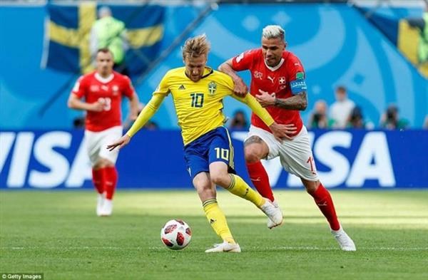 Toàn cảnh chiến thắng ấn tượng của Thụy Điển trước Thụy Sĩ