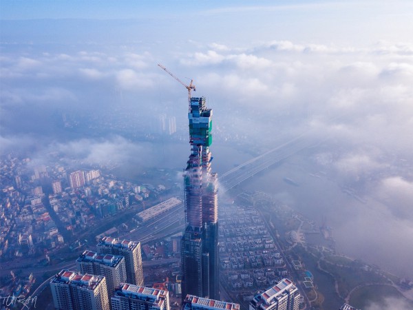 Toàn cảnh tòa tháp 81 tầng cao nhất Việt Nam của tỷ phú Phạm Nhật Vượng