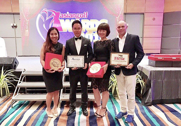 FLC lập hattrick giải thưởng golf châu Á - Thái Bình Dương 2016