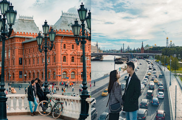 Vẫn biết nước Nga rất đẹp, nhưng xem album ảnh du lịch của cặp đôi người Việt này xong chỉ biết thốt lên: Hơn cả tưởng tượng!