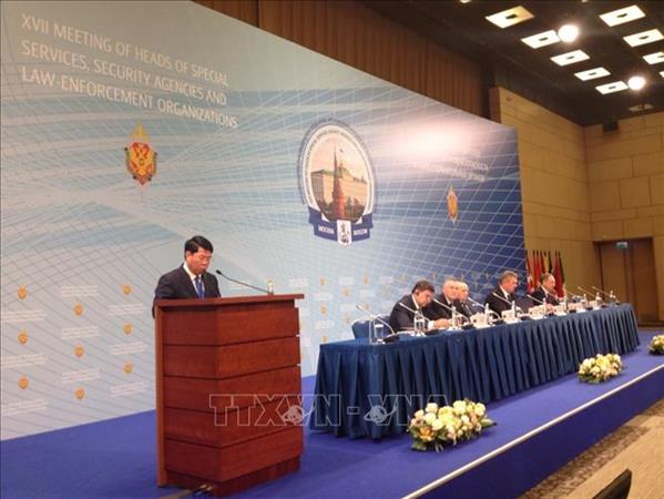 Việt Nam tham dự hội nghị lãnh đạo các cơ quan đặc biệt về an ninh ở Nga