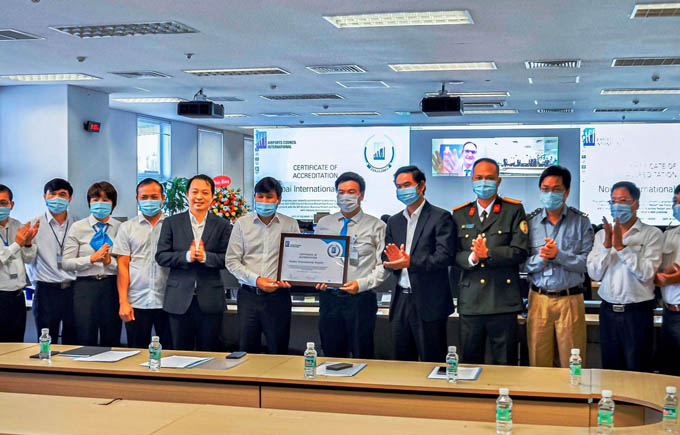Sân bay Nội Bài được quốc tế công nhận chống dịch COVID-19 an toàn