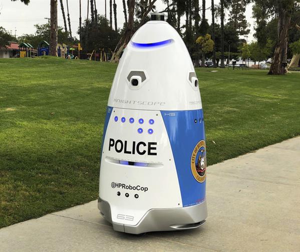 Robot cảnh sát chống tội phạm ở Mỹ