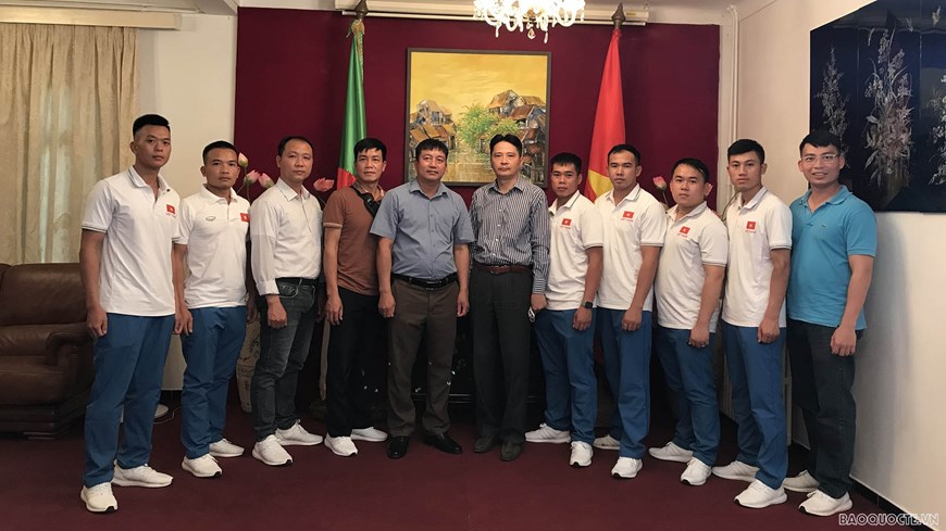 Đội tuyển Việt Nam sẵn sàng thi đấu Army Games 2021 tại Algeria