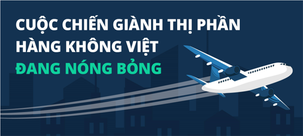 Sức nóng của cuộc chiến giành thị phần hàng không Việt