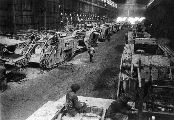 Bên trong các nhà máy sản xuất xe tăng thời Thế chiến thứ 2