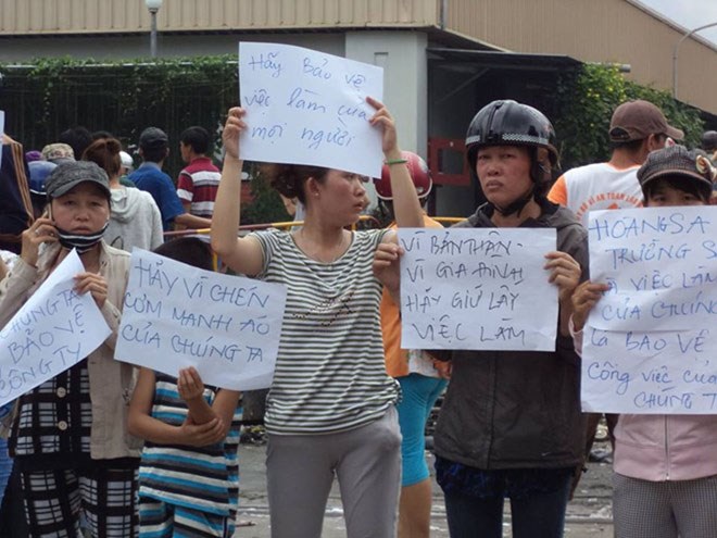 Giọt nước mắt ở Bình Dương