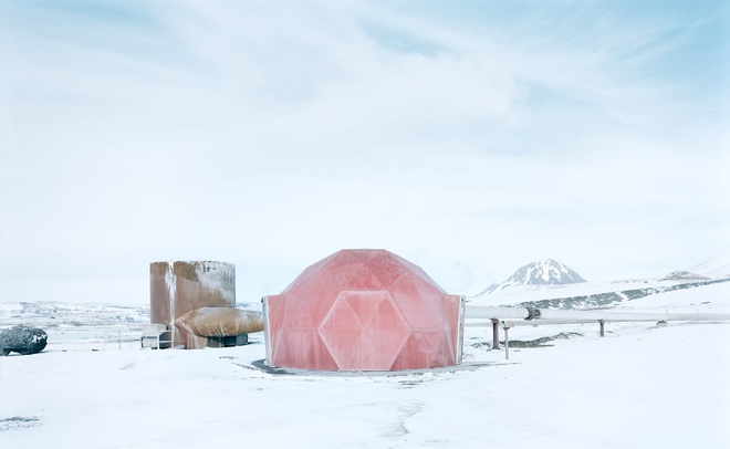 Vẻ đẹp siêu thực của những công trình ở Bắc Cực
