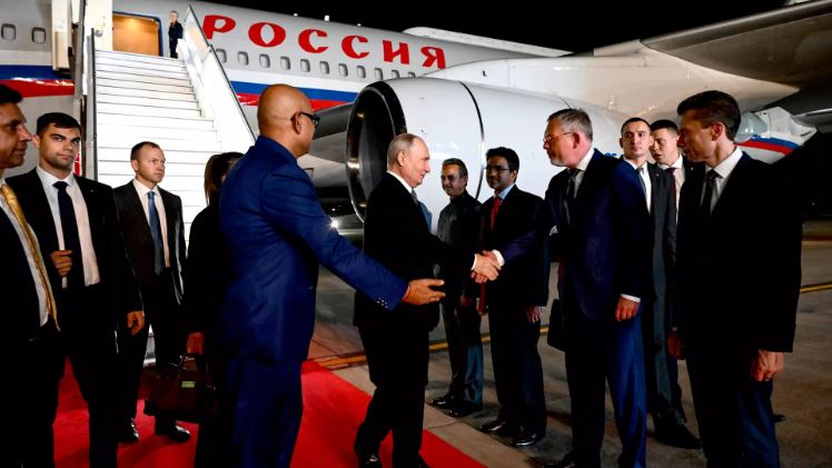Tổng thống Nga Putin đã đến Ấn Độ trong chuyến thăm làm việc kéo dài ba ngày