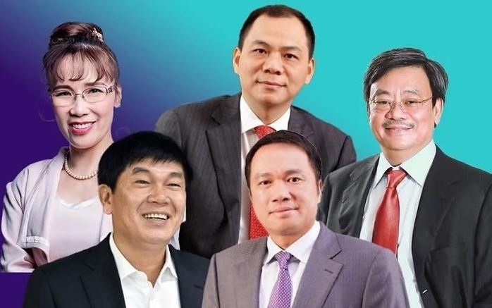 10 tỷ phú giàu nhất sàn chứng khoán Việt năm Ất Tỵ 2025