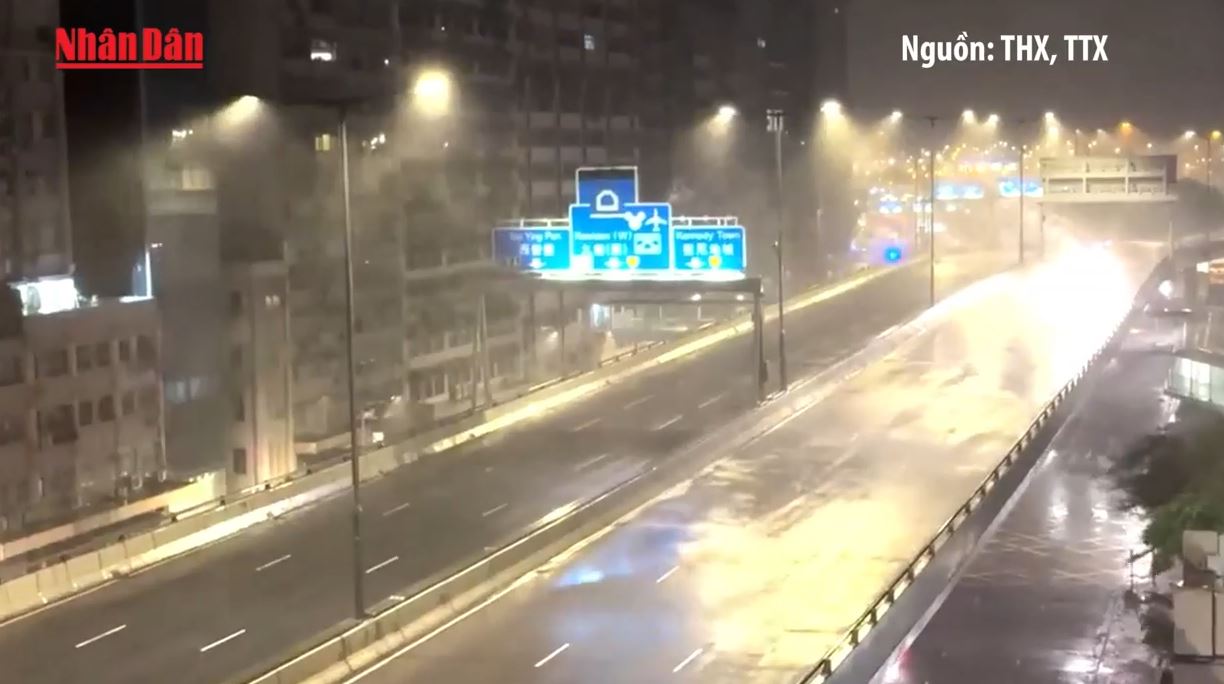 Bão Ragasa gây nhiều thiệt hại tại Trung Quốc