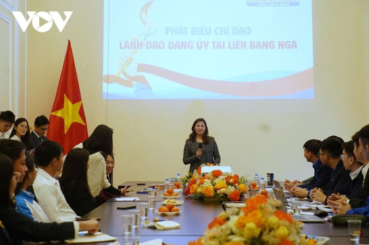 Thanh niên Việt Nam tại Nga chung sức đưa tinh thần Đại hội XIV vào thực tiễn