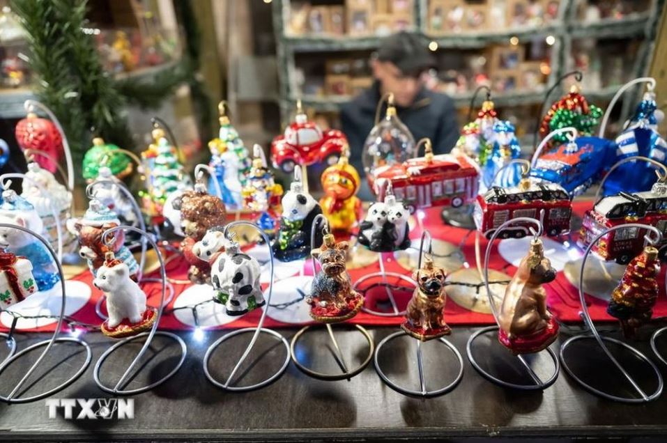 Rộn ràng không khí đón Giáng sinh ở nhiều nước trên thế giới