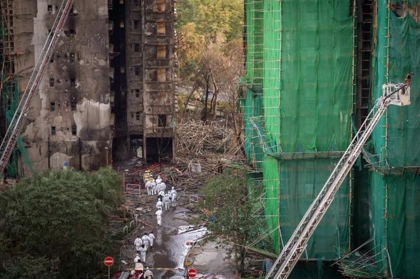 Thảm kịch ở Hong Kong: 128 người chết, 200 người mất tích, con số có thể tăng thêm