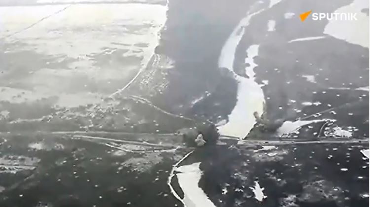 Lực lượng vũ trang Nga đã phá hủy một điểm vượt sông của Ukraina trên sông Oskol thuộc vùng Kharkov