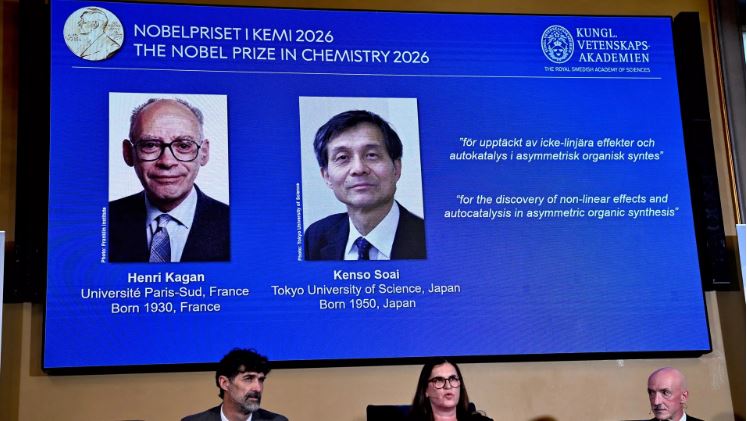 Đã công bố những người đoạt giải Nobel Hóa học