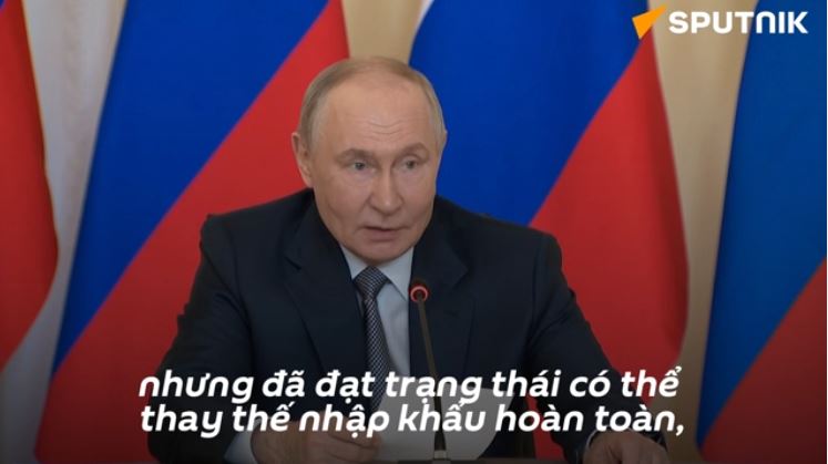 Tổng thống Putin: Thiết bị hàng không Nga vượt trội so với sản phẩm phương Tây