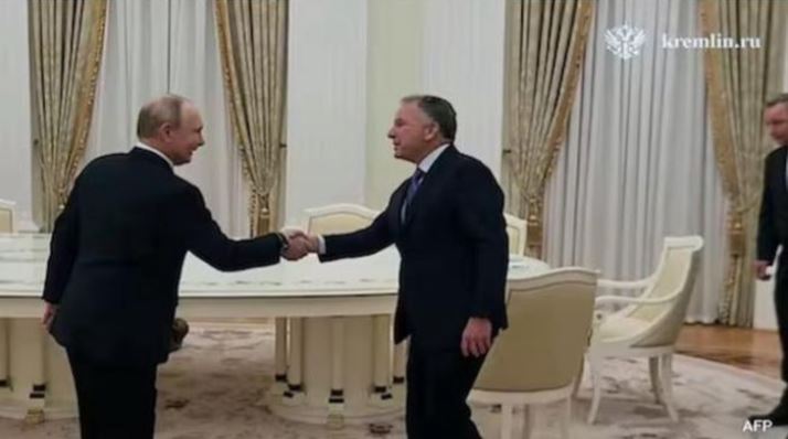 Tổng thống Putin gặp 3 đặc phái viên Mỹ ngay giữa đêm sau thông báo của Ukraine