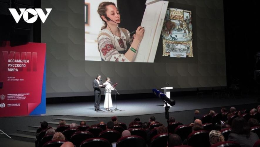 Đại diện hơn 100 quốc gia tham dự Đại hội 'Thế giới Nga' lần thứ XVII tại Moscow
