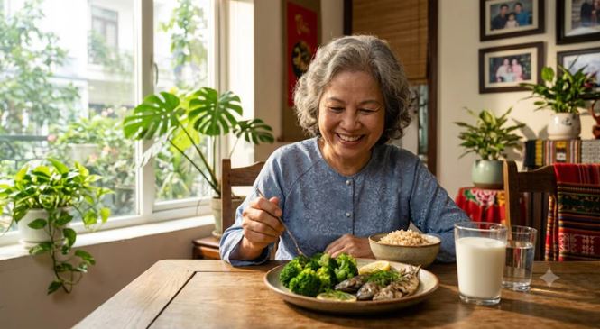 4 mẹo dinh dưỡng giúp người cao tuổi phòng ngừa loãng xương