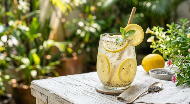 Mẹo pha nước chanh hạt chia ngon: Giảm cân, đẹp da mà không hại dạ dày