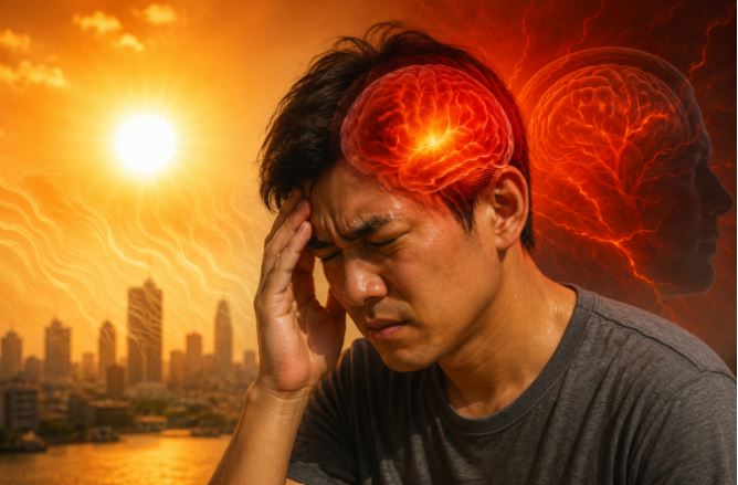 ‘Nóng não’ trong mùa hè: Dấu hiệu nguy hiểm và cách phòng ngừa