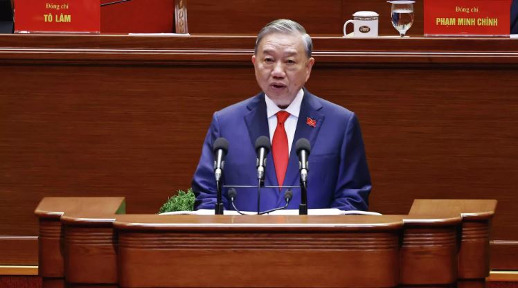 Ông Tô Lâm tái đắc cử Tổng Bí thư