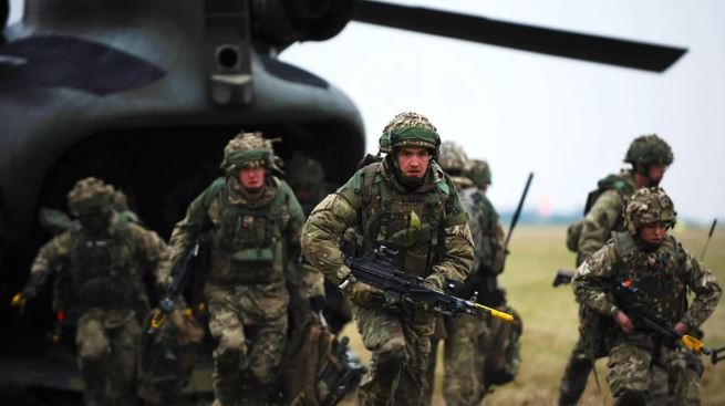 Quân đội Anh sẵn sàng tham gia các hoạt động tại Ukraina