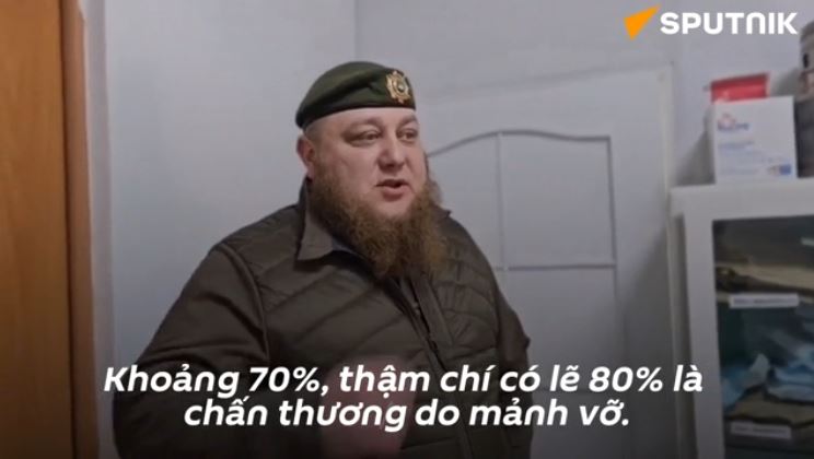 Bác sĩ Nga tiết lộ lính Ukraina nhồi những gì vào đạn dược