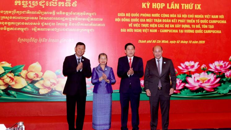 Việt Nam giúp Campuchia xây dựng, tu bổ 24 Đài Hữu nghị từ năm 2015