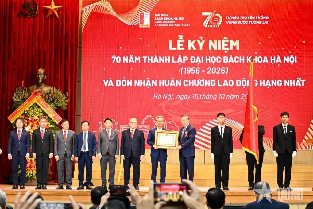 Tổng Bí thư, Chủ tịch nước Tô Lâm: Xây dựng Đại học Bách khoa Hà Nội thành điểm hội tụ trí tuệ Việt Nam toàn cầu và chuyên gia quốc tế