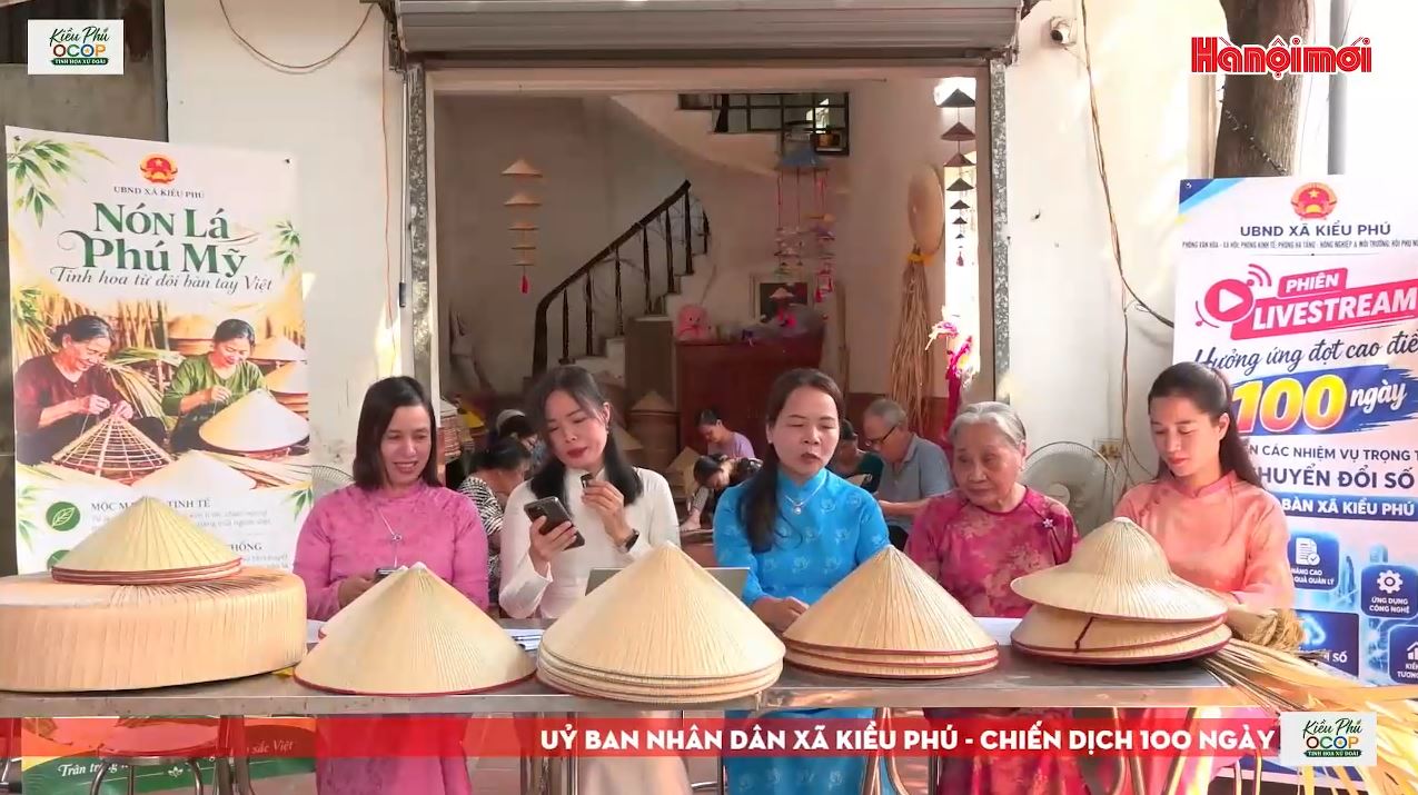 Lan tỏa tinh hoa làng nghề trong 100 ngày cao điểm chuyển đổi số