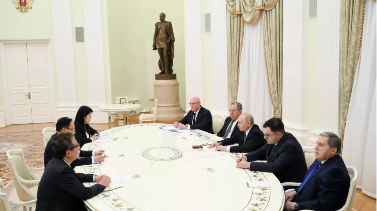 Tổng thống Putin tiếp Bộ trưởng Ngoại giao Việt Nam Lê Hoài Trung tại Điện Kremlin