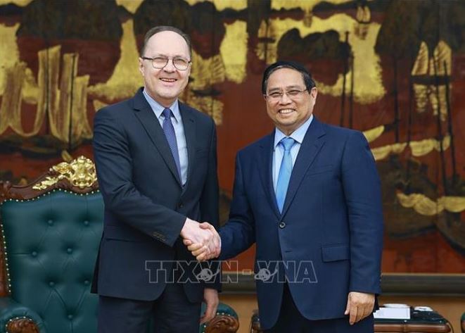 Thủ tướng Phạm Minh Chính tiếp Đại sứ Liên bang Nga