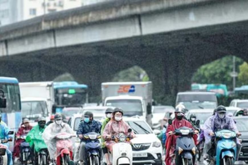 Bắc Bộ chuyển rét, mưa rào và dông