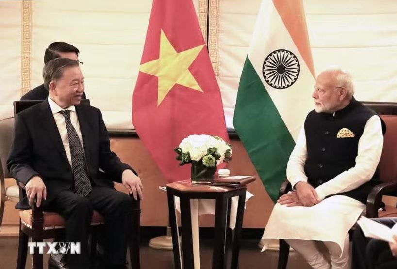 Quan hệ Đối tác Chiến lược Toàn diện Việt Nam-Ấn Độ có bước phát triển mạnh mẽ