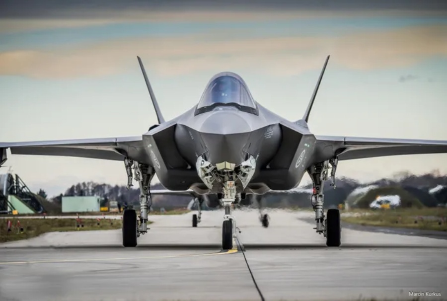 Máy bay chiến đấu F-35 của Na Uy xuất hiện tại Ba Lan