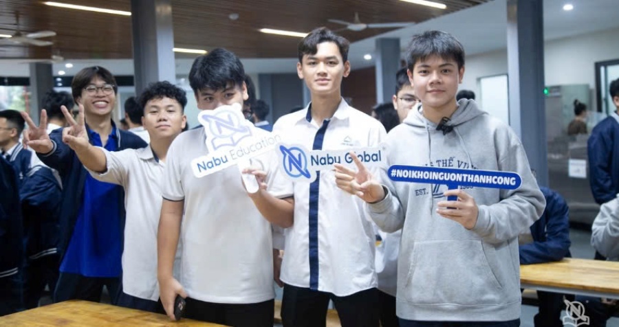Hướng nghiệp sớm cho học sinh qua trải nghiệm thực tế: Nabu Education đồng hành cùng các trường THPT
