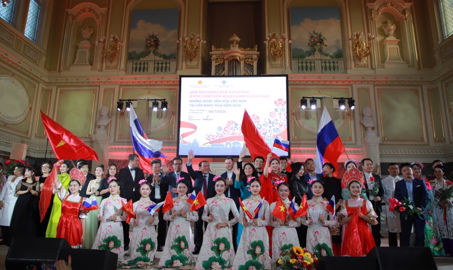 Những ngày văn hóa Việt Nam tại Liên bang Nga năm 2024 thành công rực rỡ