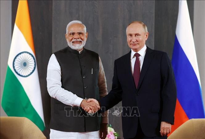Tổng thống Putin coi Ấn Độ là đối tác tin cậy của Nga